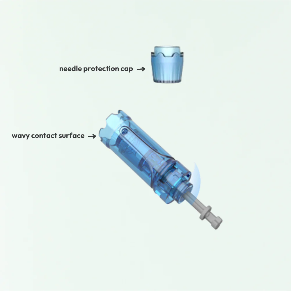 Round NANO needle replacment cartridges